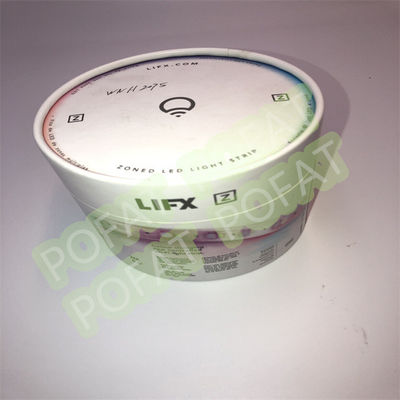 Tubo de papel para embalagem de papel para chá em papelão litográfico para alimentos