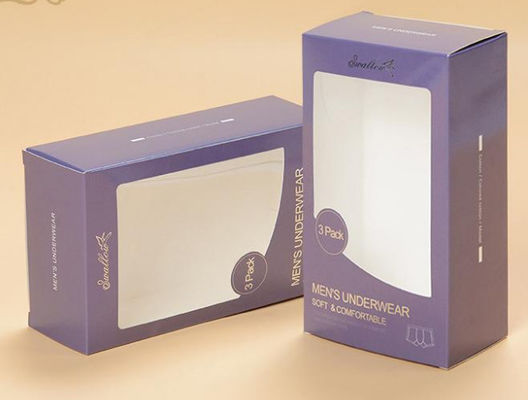 o produto impresso feito sob encomenda de 300gsm CCNB encaixota descartável feito a mão reciclável